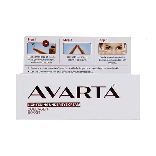 AVARTA LIGHTENING UNDER EYE CREAM (PACK OF 2)