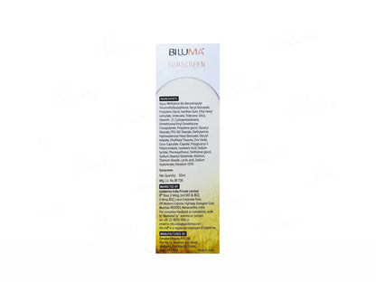 Biluma Broad Spectrum Sunscreen SPF 50+ PA++++