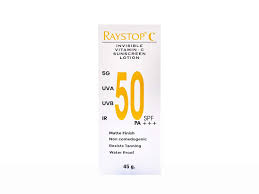 RAYSTOP C INVISIBLE SUNSCREEN 50GM