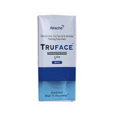 ALNICHE SWR_Truface Facewash, White, 60 ml (Pack of 1) (KT-SCA-005)