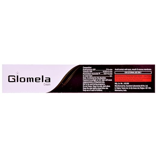 Glomela - Tube 20 gm Cream