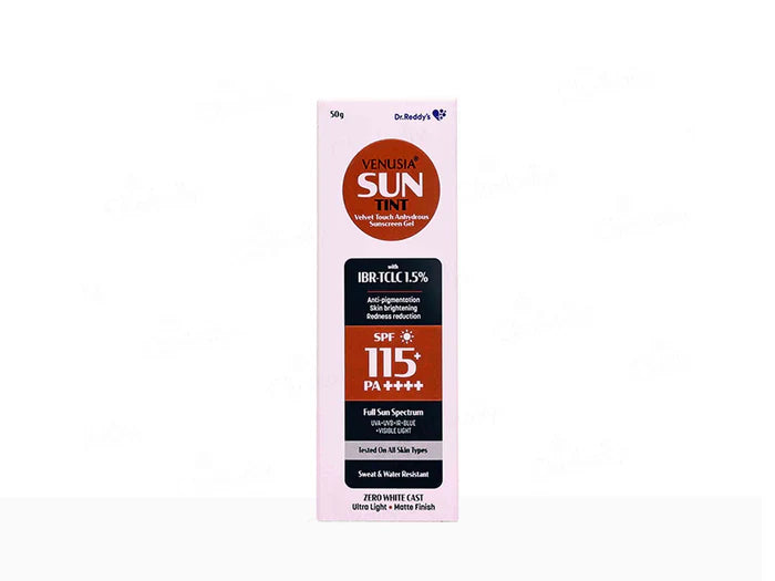 Venusia Sun Tint Velvet Touch Sunscreen Gel SPF 115+ PA++++