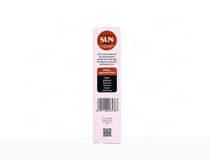 Venusia Sun Tint Velvet Touch Sunscreen Gel SPF 115+ PA++++