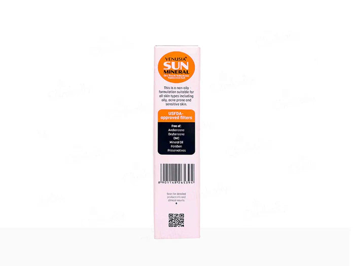 Venusia Sun Mineral Dry Touch Sunscreen Gel SPF 65+ PA++++