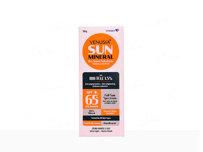 Venusia Sun Mineral Dry Touch Sunscreen Gel SPF 65+ PA++++