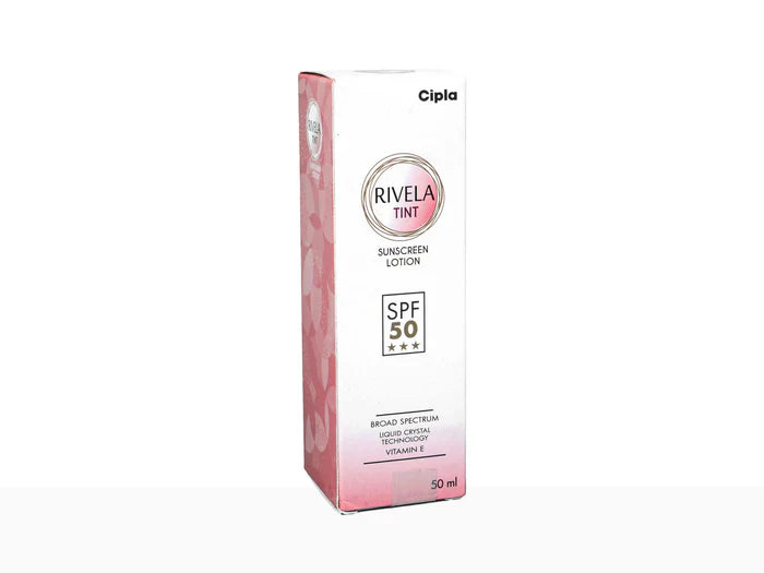 Rivela Tint Sunscreen Lotion SPF 50