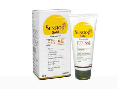 Sunstop Gold Sunscreen Gel SPF 55 PA+++