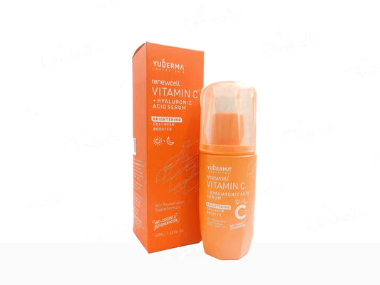 Yuderma Renewcell Vitamin-C + Hyaluronic Acid Serum