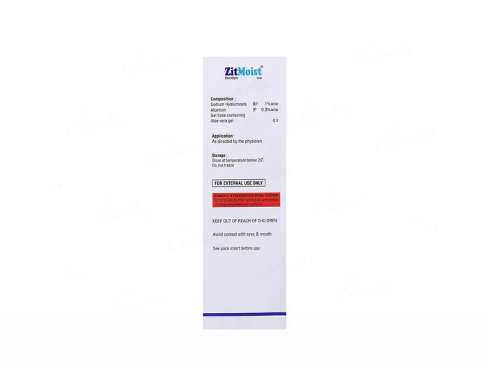 Zitmoist Oil Free Moisturiser Gel